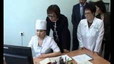 Министр здравоохранения в Костанае