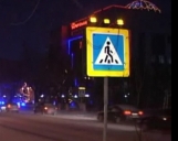 В Костанае обновили старые знаки пешеходных переходов